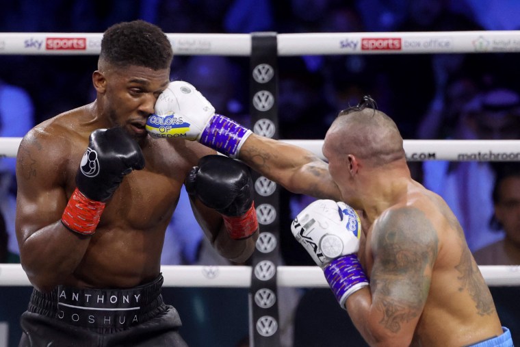 Image: BOX-HEAVY-UKR-GBR-USYK-JOSHUA