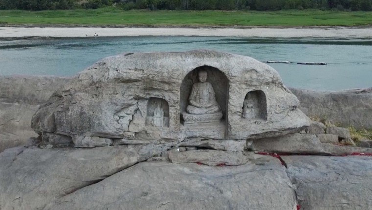 Receded Reservoir Uncovers Ghost Town in Utah During Drought