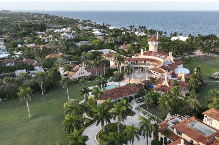 Image: Mar-a-Lago estate on Aug. 10, 2022, in Palm Beach, Fla.