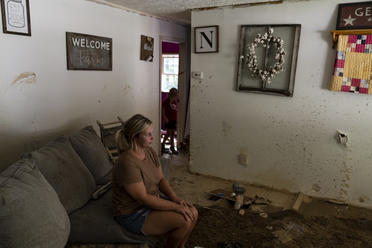 Image: Isabella Fugate at her home near Jackson, Ky., on Aug. 19, 2022.
