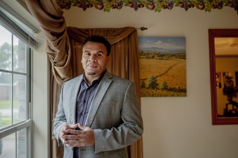 Farren Clark at his home In Houma, La.