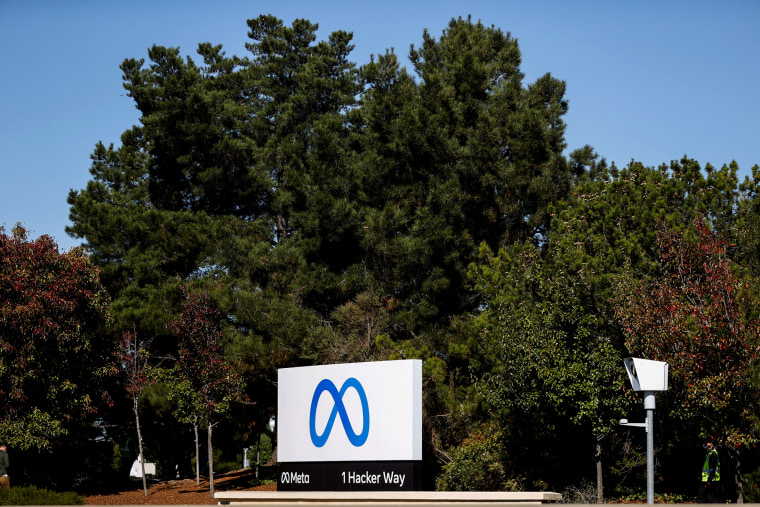 Facebook's headquarters in Menlo Park, Calif., on Oct. 28, 2021.