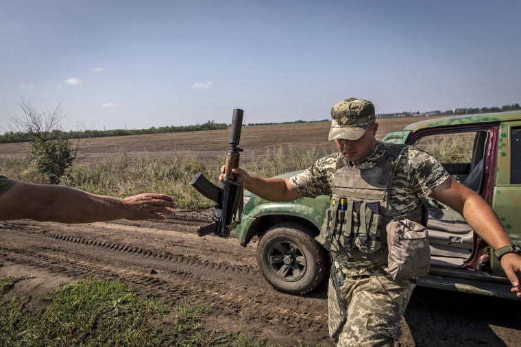 Frontlines in Mykolaiv Oblast, Ukraine