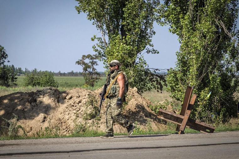 Frontlines in Mykolaiv Oblast, Ukraine - 19 Aug 2022