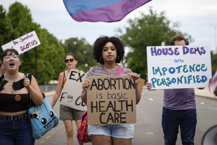 Image: Abortion Rights Activists Protest Outside The Supreme Court