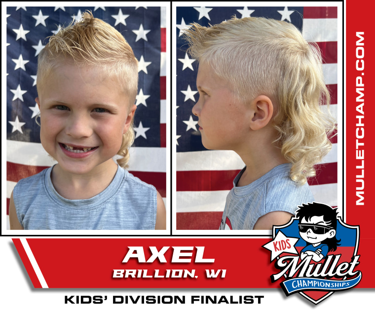 The USA Mullet Championship Kids' Division Is Absolutely Stacked