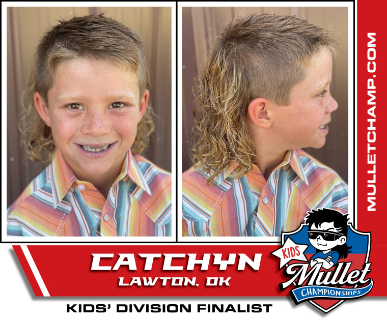 Boy wins mullet competition, gives winnings to foster charity