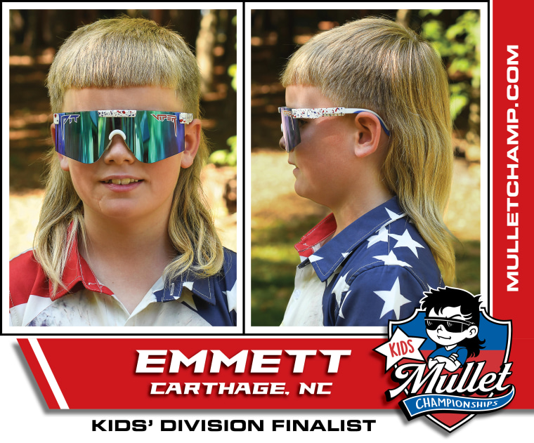 Kids' USA Mullet Championships Vote For Winner Of 25 Finalists