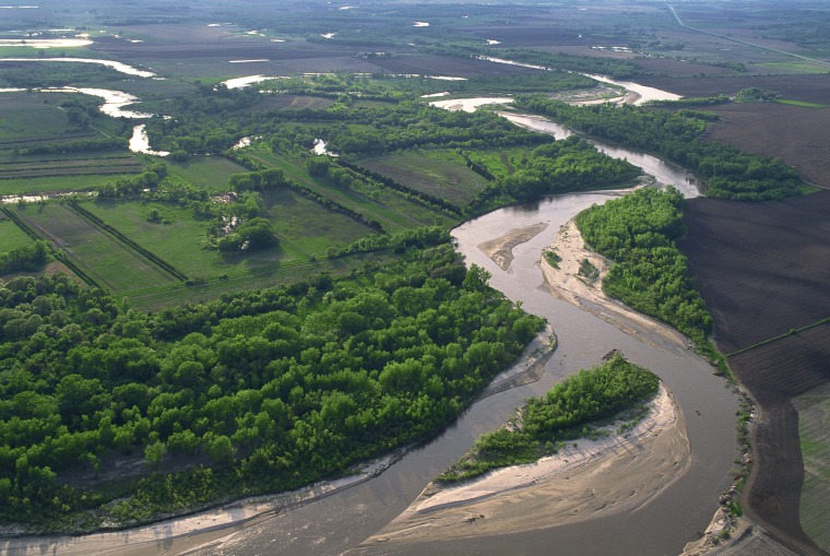 Elkhorn River in Nebraska
