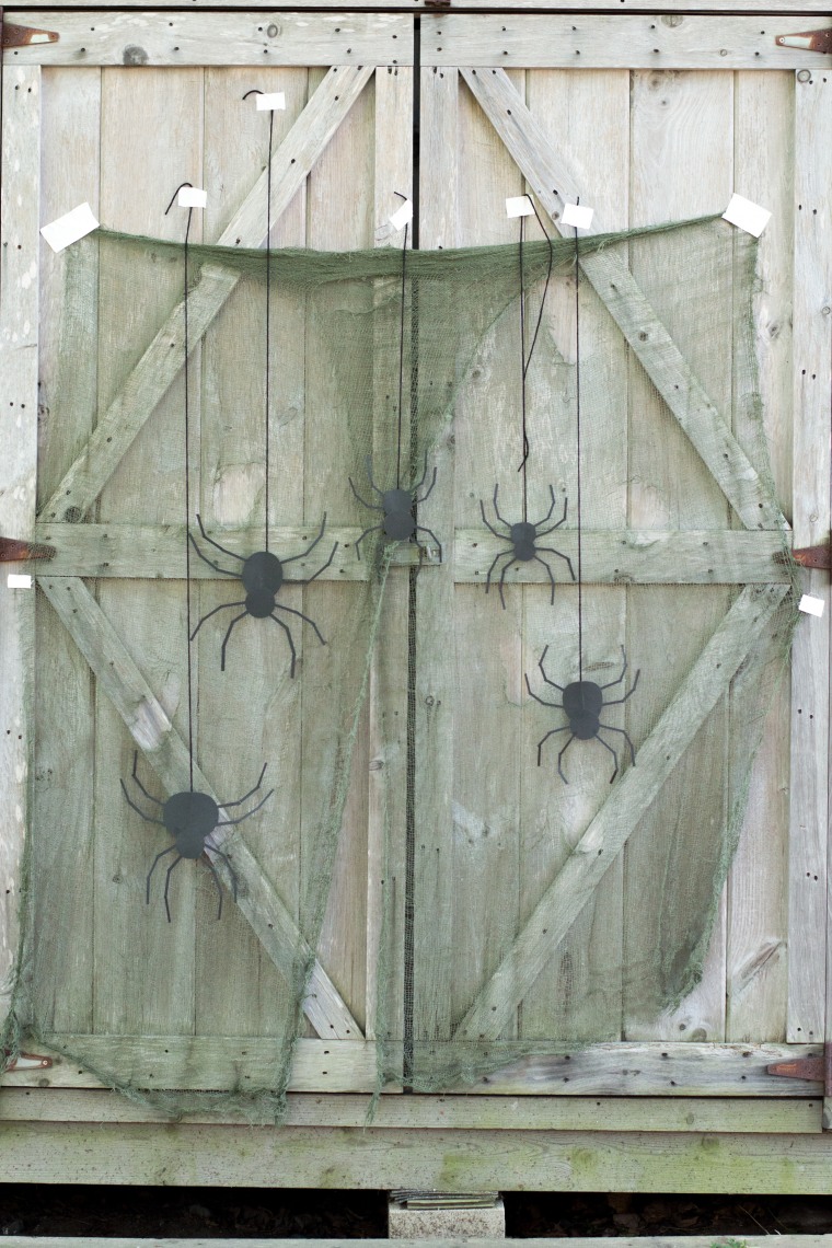 photo backdrop halloween door decoration