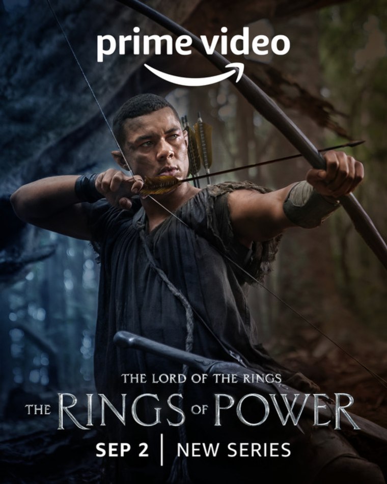 Ismael Cruz Córdova interpretando a Arondir en ‘The Rings Of Power’