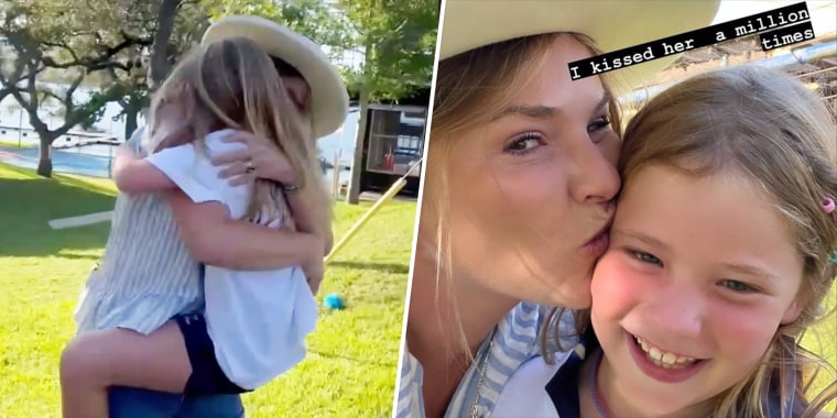 Jenna Bush Hager posted a series of sweet videos showing her family reuniting with Mila, who attended sleepaway camp.
