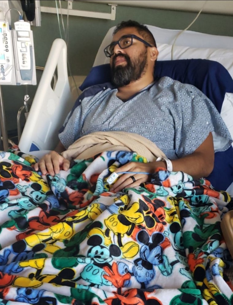 Jose Leon in hospital with valley fever