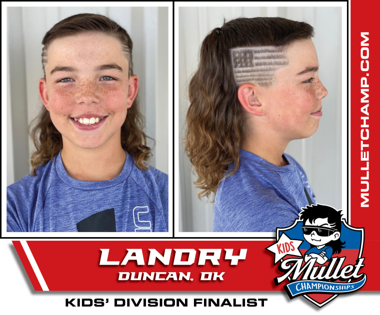 Kids' USA Mullet Championships Vote For Winner Of 25 Finalists