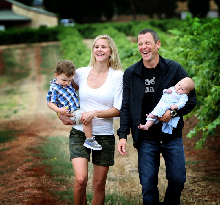 Lance Armstrong Visits South Australia With His Family