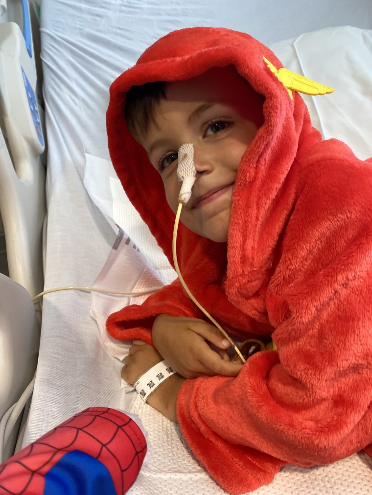 Charlie recovered quickly after coming out of a medically-induced coma. "Children are so remarkably strong and remarkably good at healing," one of his doctors said.