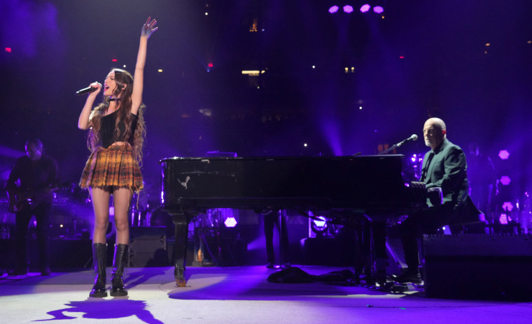 Rodrigo gave fans a thrill when she surprised them during Joel's concert at Madison Square Garden.