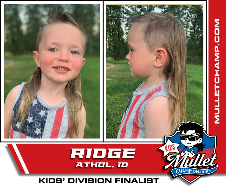 Kids' USA Mullet Championships Vote For Winner Of 25 Finalists