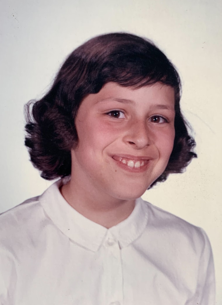 Theresa Grudzinski in fourth grade.