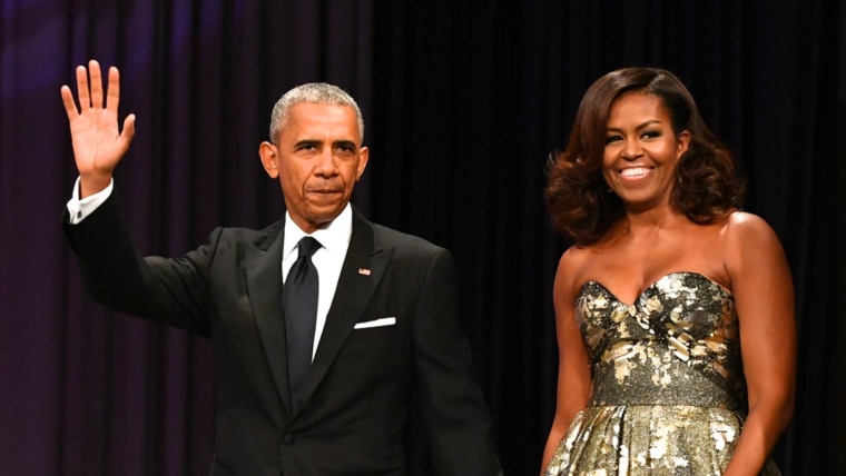 Barack Obama y su esposa Michelle Obama en la cena de los Phoenix Awards 2016.