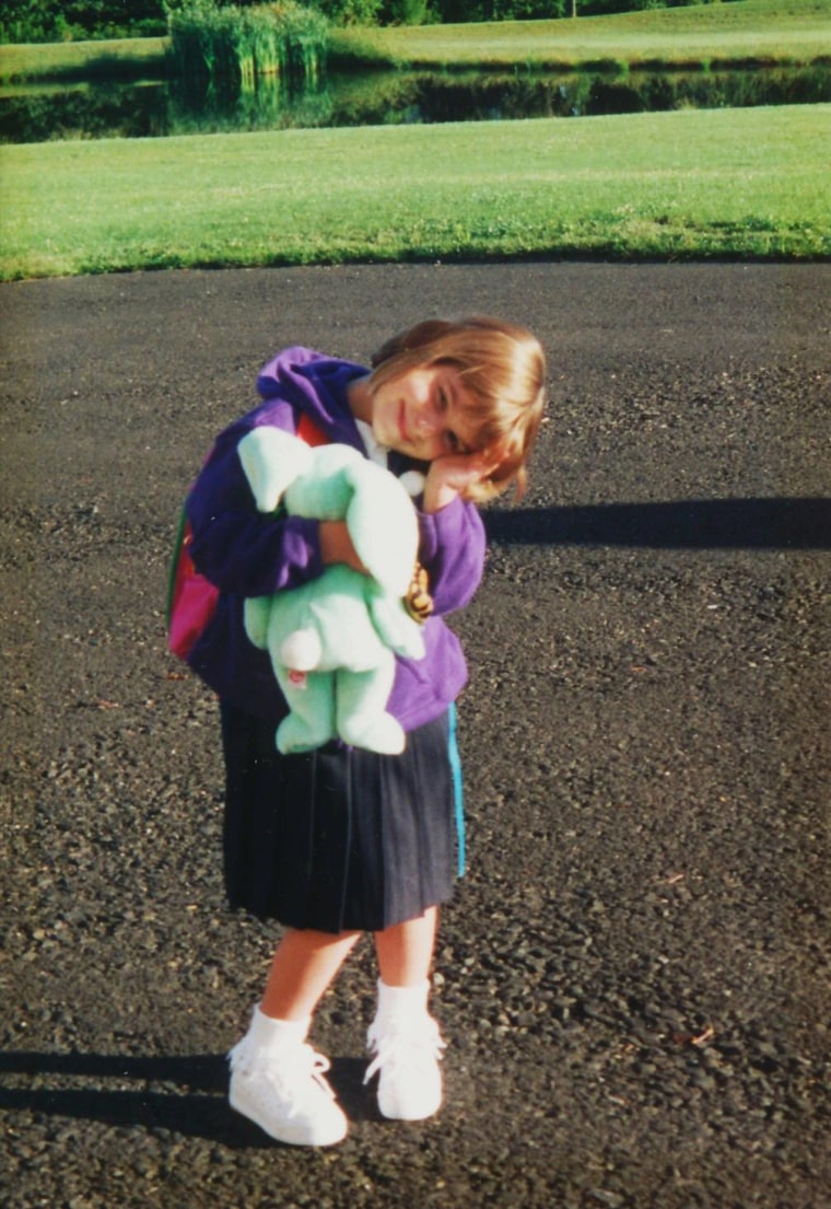 Camille Schrier as a child.