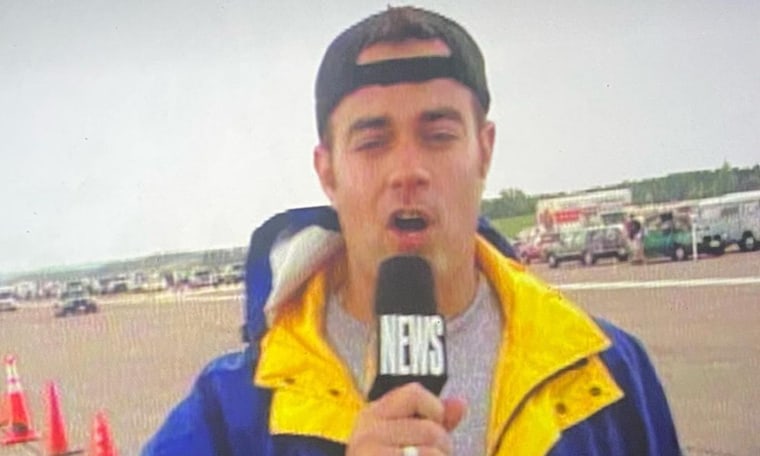 Carson during his MTV days appearing at Woodstock '99.