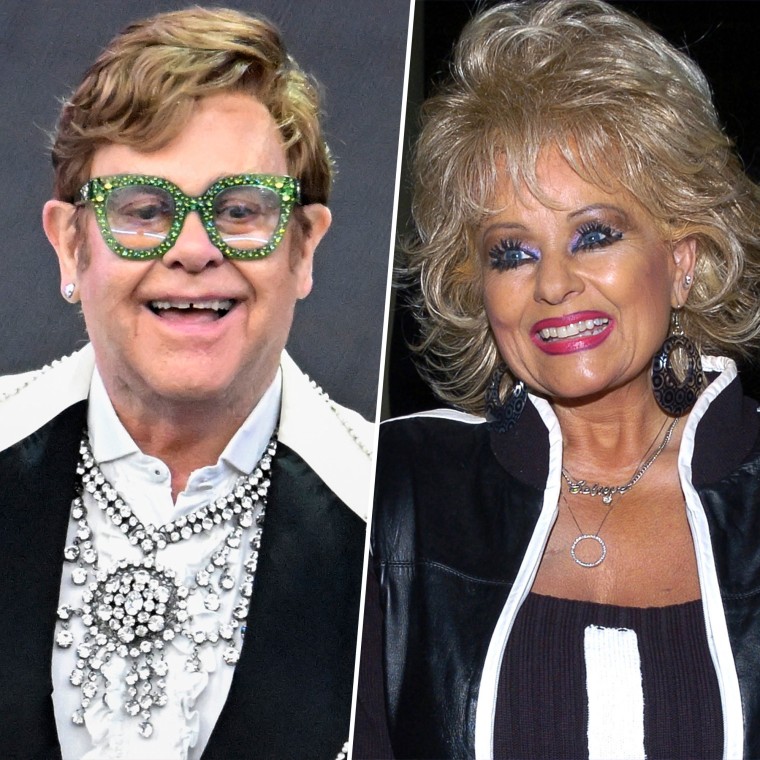 Elton John and Tammy Faye Bakker.