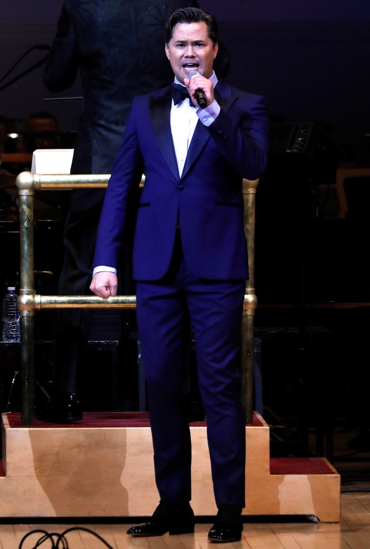 Andrew Rannells performs during the New York Pops 39th Birthday Gala at Carnegie Hall on April 25, 2022 in New York City. (Photo by John Lamparski/Getty Images)