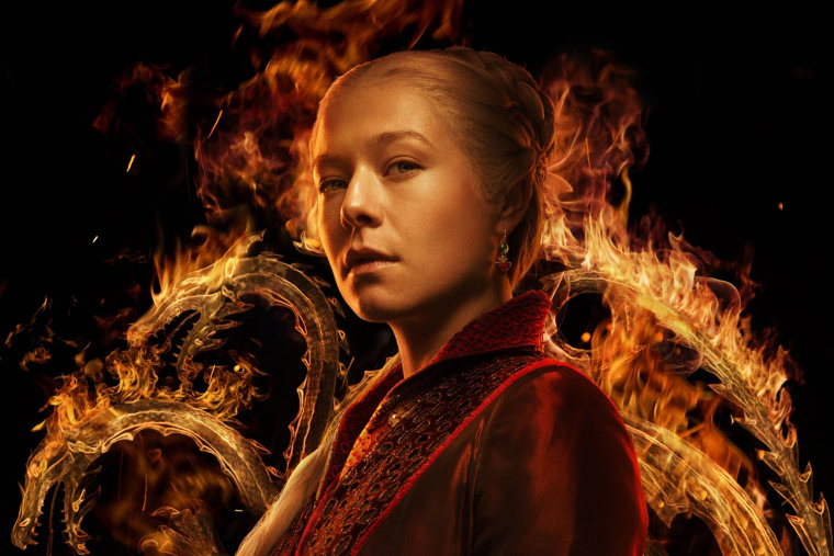 Emma D'arcy as Princess Rhaenyra Targaryen.