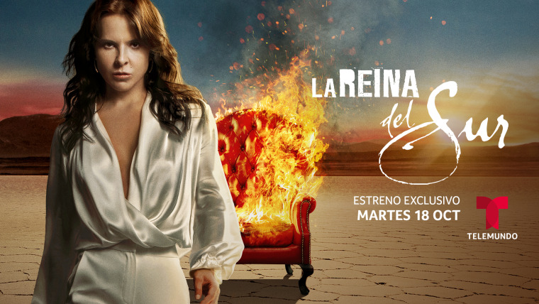 Kate del Castillo regresa a 'La Reina del Sur' el martes 18 de octubre por Telemundo.