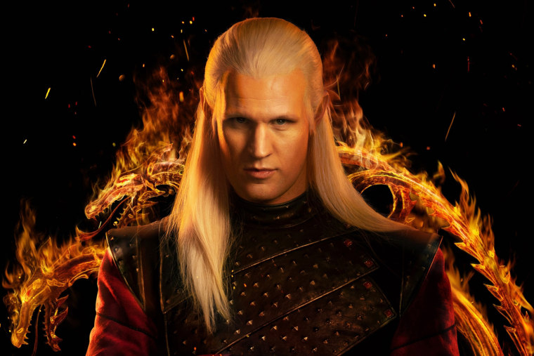 Matt Smith as Prince Daemon Targaryen.