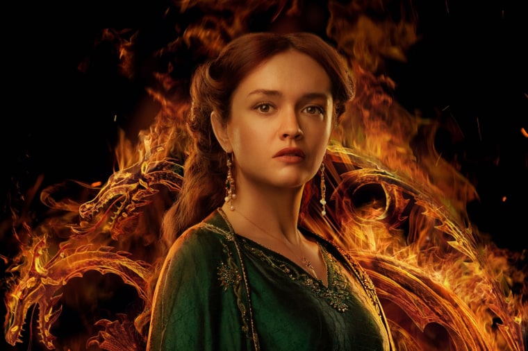 Olivia Cooke as Alicent Hightower.