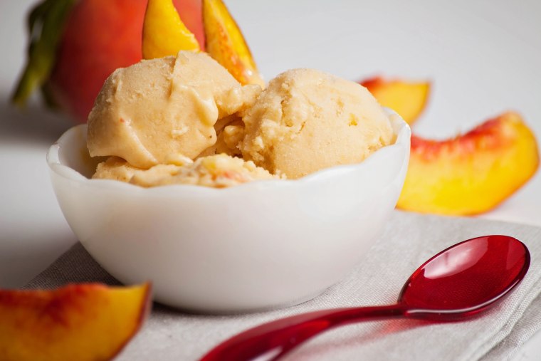 Peach Ice Cream