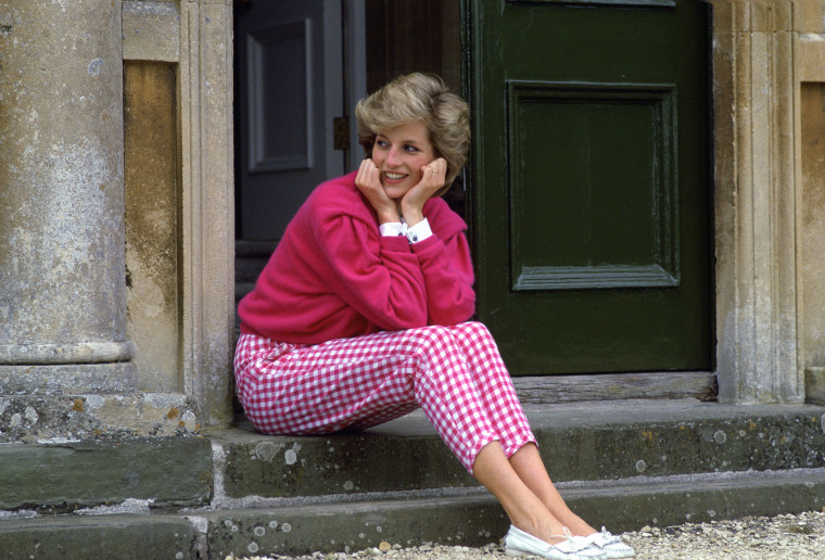 Slip your slouchy silk track pants into your go-to cowboy boots and, Princess Diana's Old Styling Trick Is Suddenly Everywhere