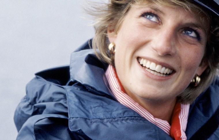 Princess Diana on August 1, 1986.