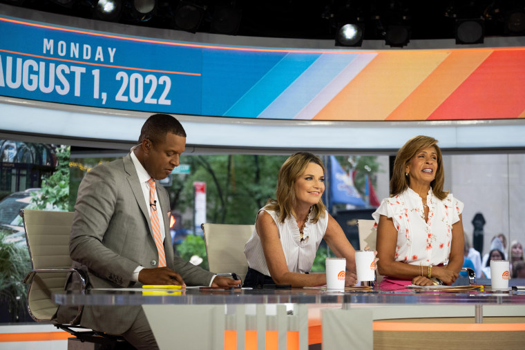 Savannah Guthrie wore her shirt backward during Monday's broadcast of TODAY.
