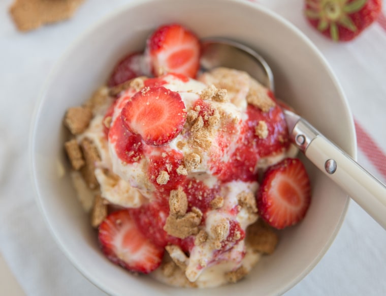 Strawberry Cheesecake Ice Cream