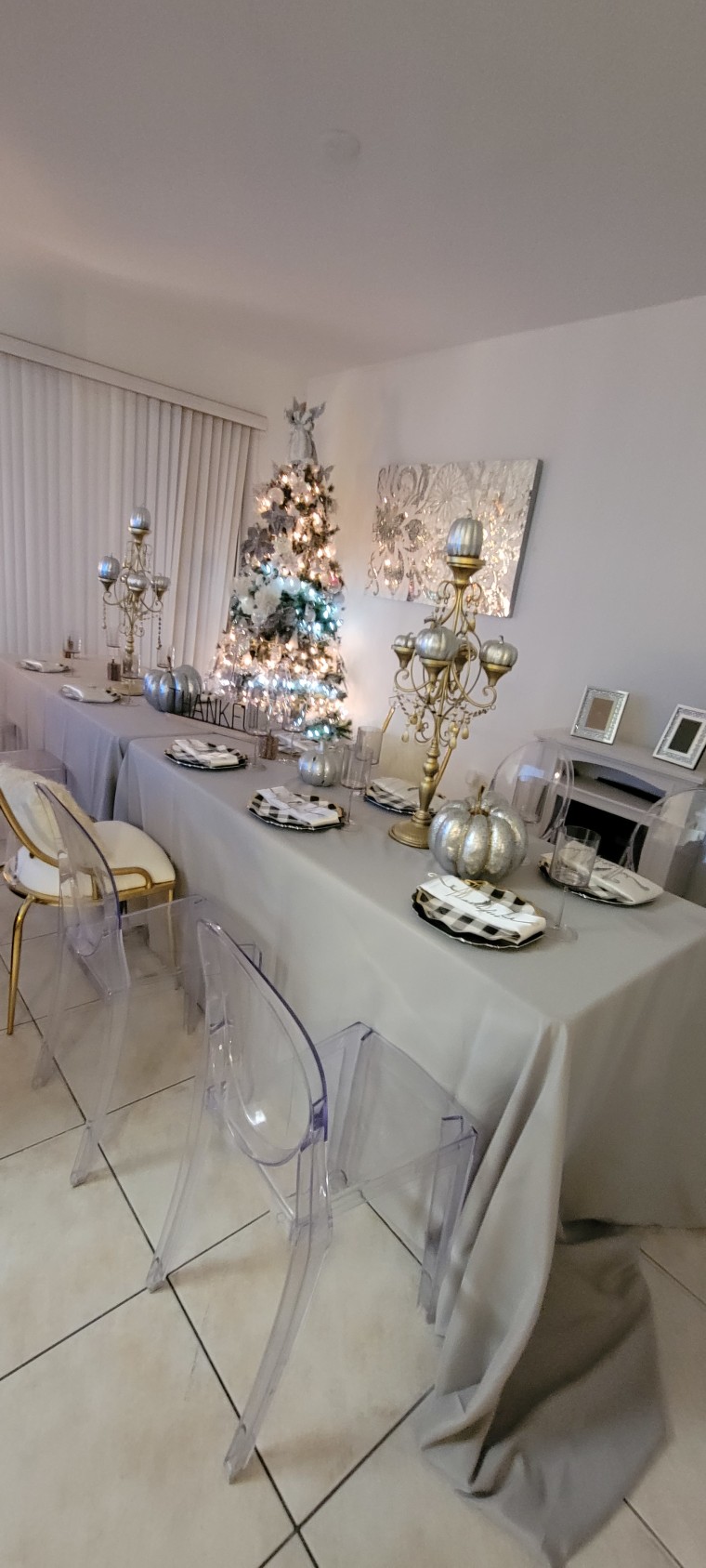 elegant table thanksgiving decorations