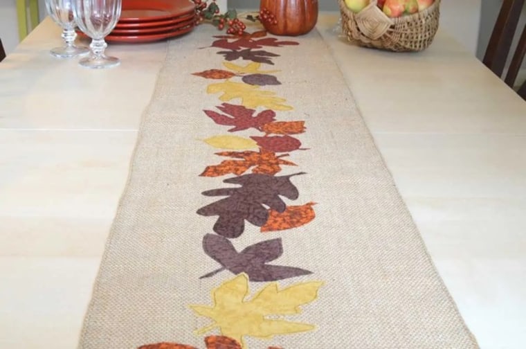 table runner thanksgiving decorations