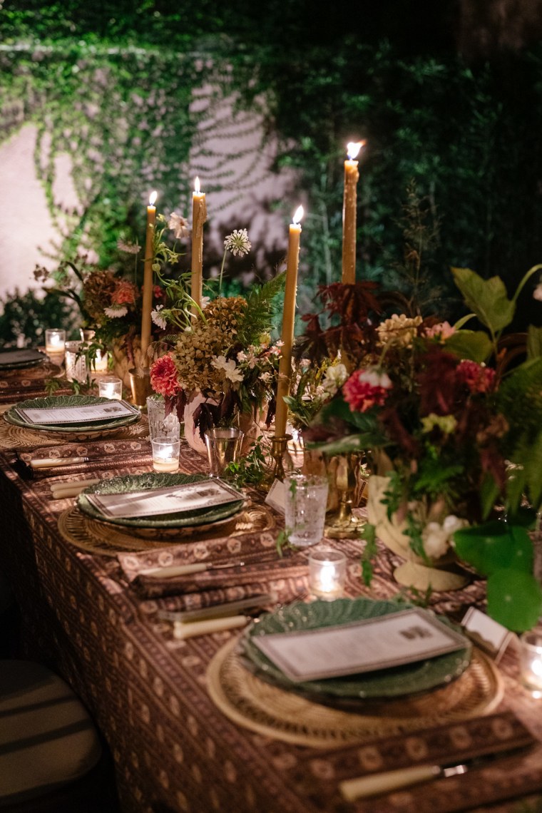 thanksgiving table decorations bouquet tablescape