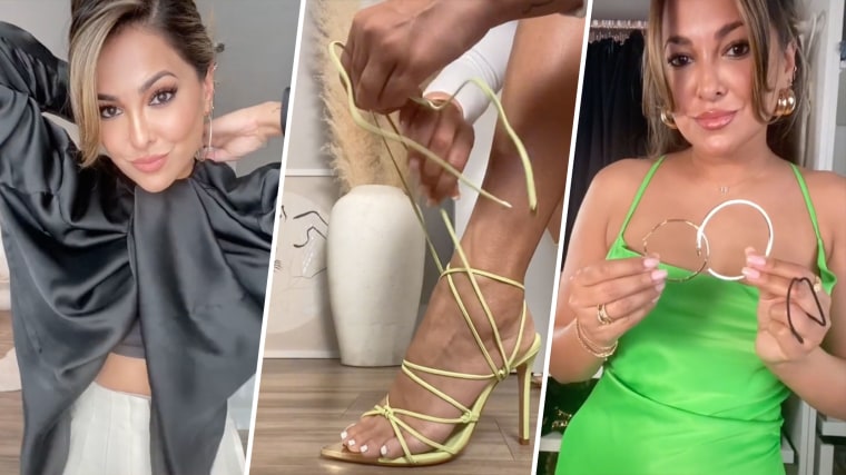 TikTok fashion hacks: Keep Layered Necklaces From Tangling, Tighten a Slip  Dress and More