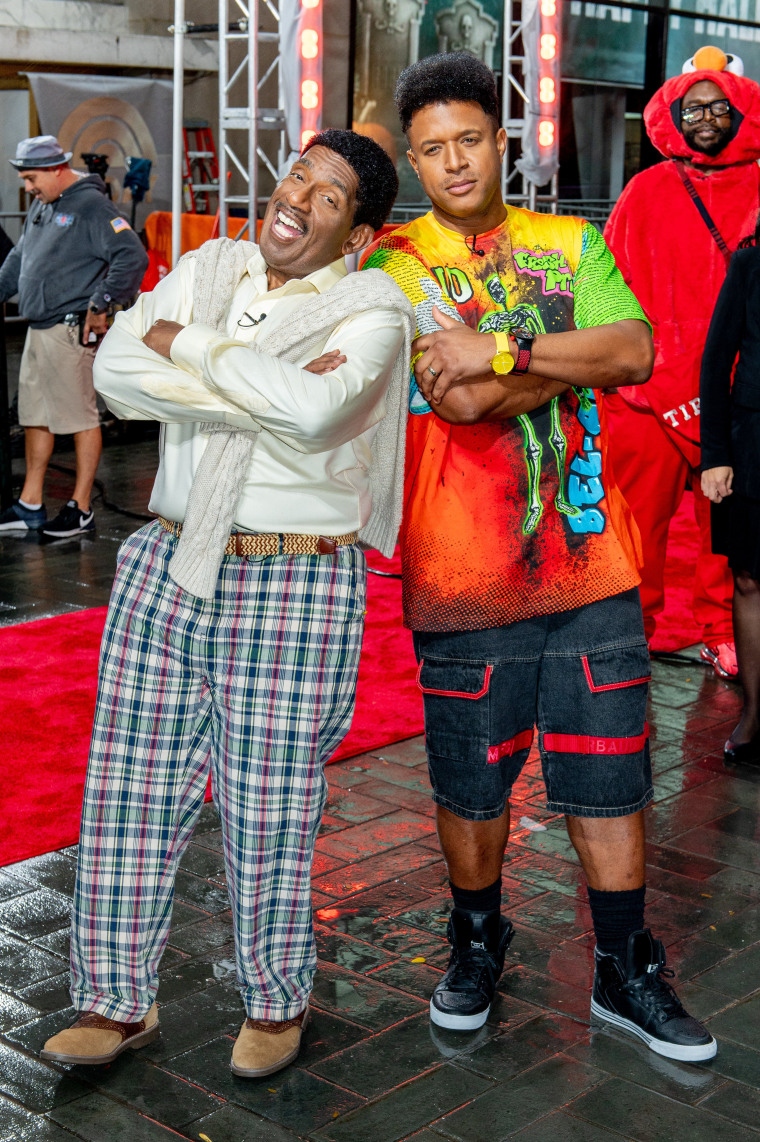 Look at Al and Craig as Carlton Banks and Will Smith from "The Fresh Prince of Bel-Air." We love it!