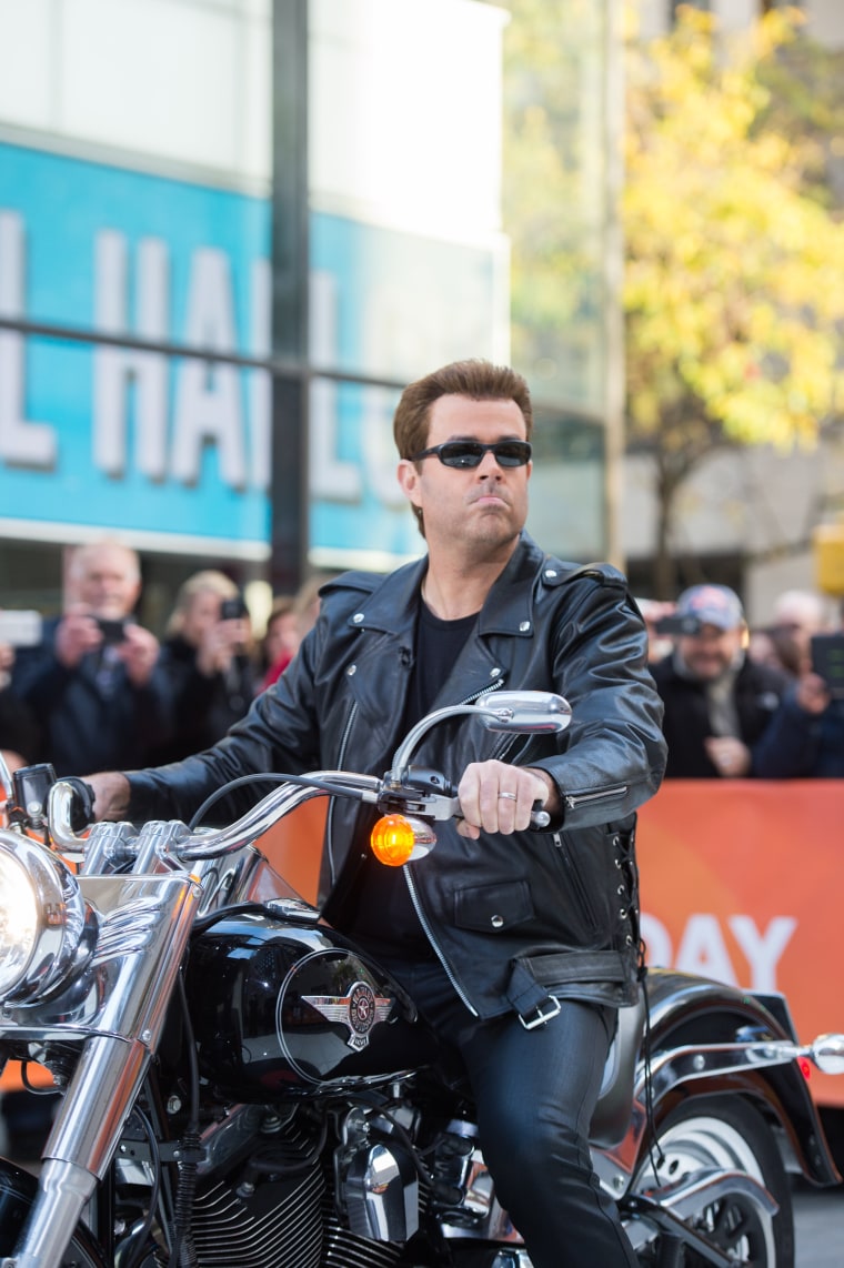 Carson dressed as the Terminator in 2016 and even rode a motorcycle just like Arnold Schwarzenegger. Don't worry, he'll be back!