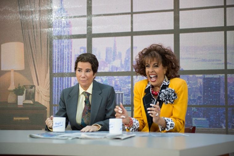 Kathie Lee Gifford and Hoda went totally Freaky Friday and swapped places in 2016 with Kathie Lee dressing as Regis Philbin and Hoda as ... Kathie Lee. 