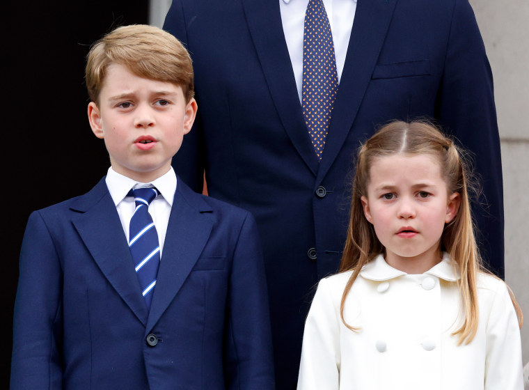 Prince George Princess Charlotte funeral