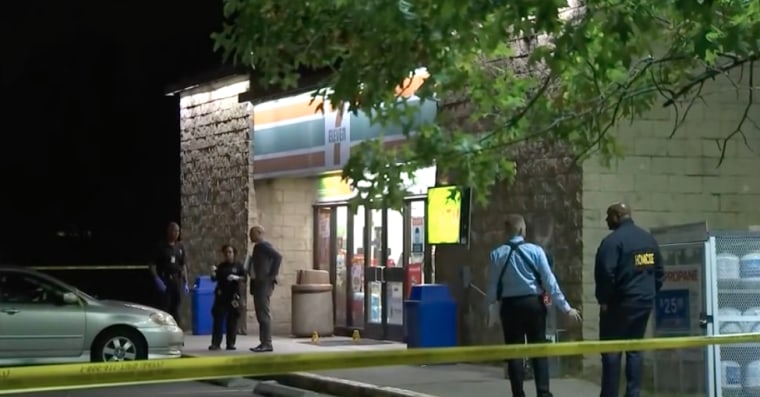 A man was killed and multiple other people injured at a Maryland convenience store near Washington, D.C. on Saturday night, police said.