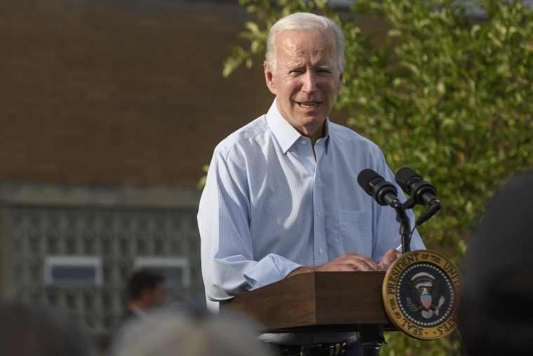 Image: President Joe Biden Gives Labor Day Speech At A United Steelworkers of America Local Union In Pittsburgh