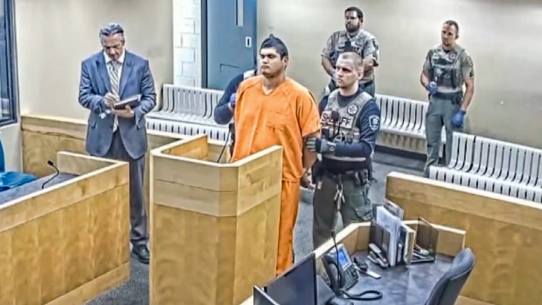 Richard Wilson IV appears in court in Pinal County, Ariz.