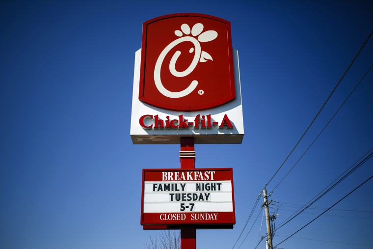 A Chick-fil-A Inc. restaurant in Bowling Green, Ky., on Mar. 25, 2014.