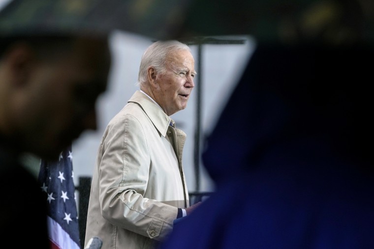 President Joe Biden speaks during a ceremony at the Pentagon on Sept. 11, 2022.